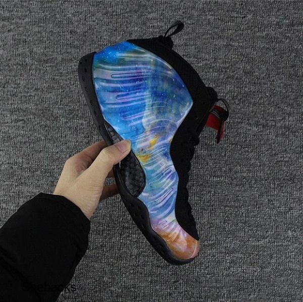 

new arrival penny hardaway 1 one prm galaxy 2.0 kids basketball shoes for men's milky way 2 sports training sneakers, Black