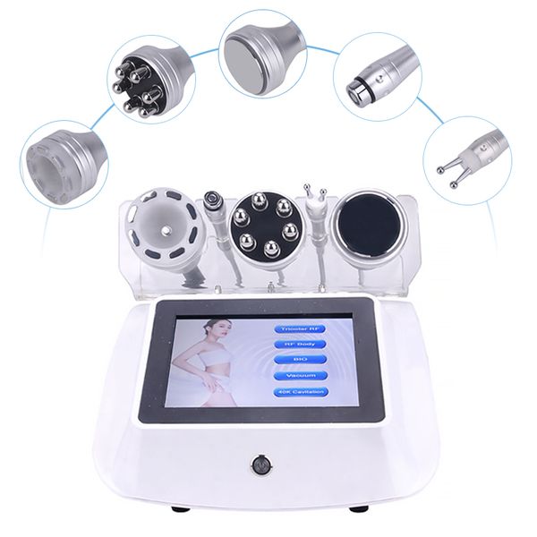 

5in1 ultra speed weight loss machine negative pressure liposuction 40k cavitation body shaping rf vacuum ultrasonic bio eye face compactor, Black;white
