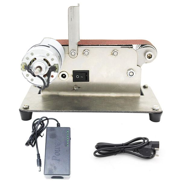 

professional mini vertical belt machine diy polishing machine fixed-angle sharpener metal fixed angle sharpening eu