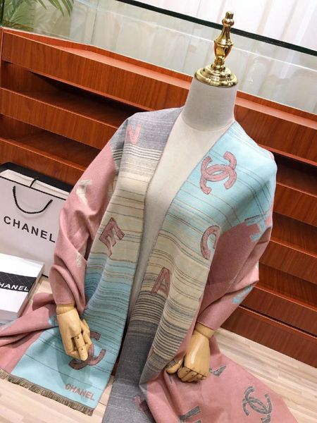 

long scarf size 170 cm female autumn red heart cashmere scarf warm cotton scarf plaid shawl, Blue;gray
