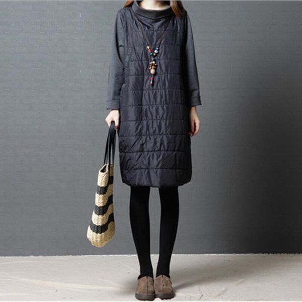 

fashion black gray patchwork plus size winter velvet jacket 5xl 6xl 7xl outwear 2019 female's long cotton coat parkas feminina