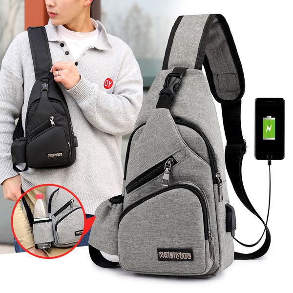 

tactical мужчина мешки плеча usb зарядного crossbody сумка мужчина защита от угона chest сумки открытого спорт путешествие отдых посланники