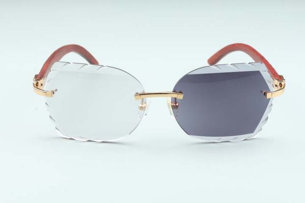 

new fashion carved frame 8300817-b4 luxury carved wooden temple glasses frame 58-18-135mm color changing glasses one mirror dual purpose, Silver