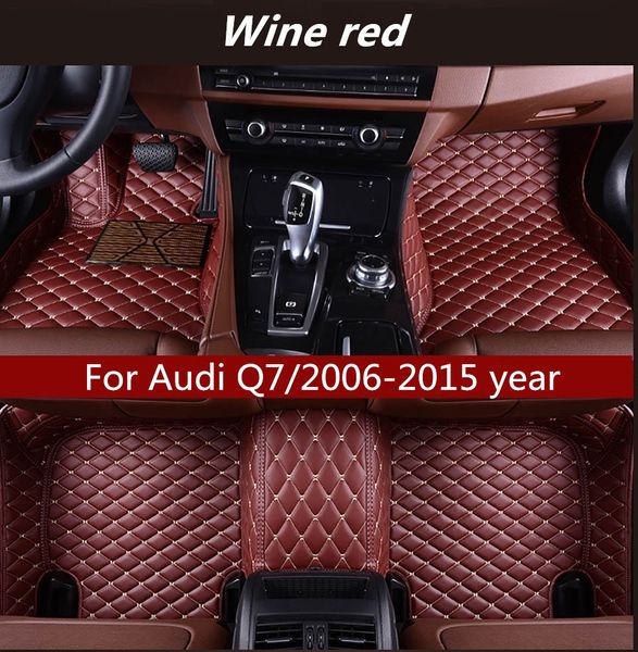 2019 For Audi Q7 2006 2015 Year Car Interior Surrounded By Stitching Non Slip Environmentally Friendly Tasteless Non Toxic Mat From Zhaoyuxing17