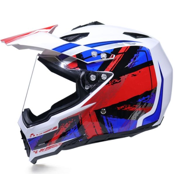 

motorcycle helmet racing off-road helmet uv-proof lens locomotive knight full-coverd skiing skating helmets