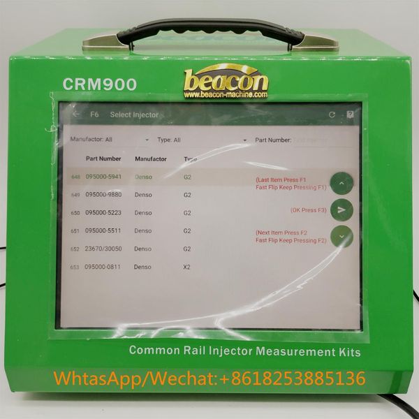 

common rail diesel fuel injector pump repair tools crm900 update 3 stage measurement