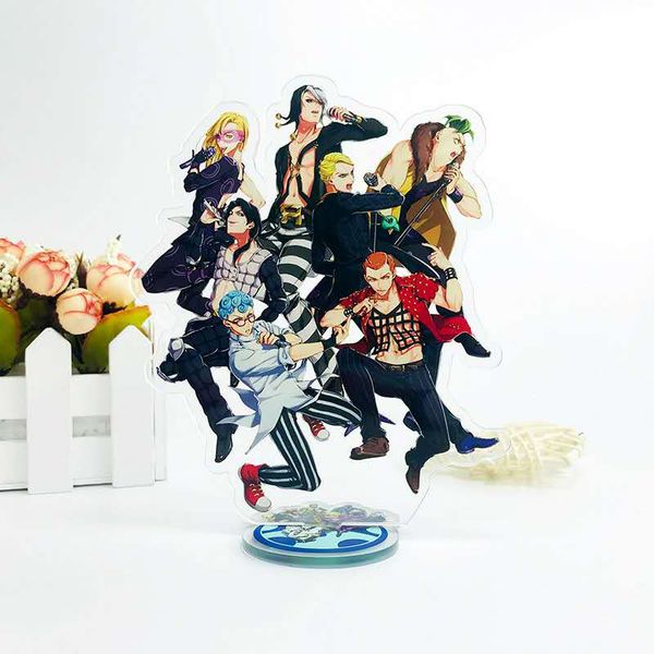 

cartoon anime one piece keychain hatsune miku acrylic oranment yuezheng ling yan he yuezheng longya llavero kid toys props gift, Silver
