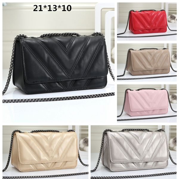 

casual shoulder bag high-end brand women multi-color handbag luxury diagonal bag ladies handbag fashion popular chain wallet phone bag 002