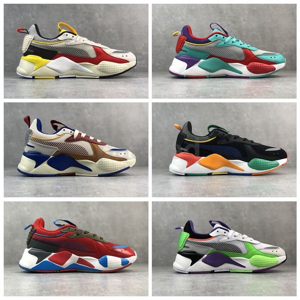 

new rs-x rs reinvention toys mens running shoes designer hasbro transformers muti color sports women sports sneakers size 36-45, White;red