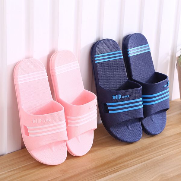 

2019. summer. soft sole. men slippers. wear-resistant. skid-resistant. beach. l. indoor. shower room. casual shoes. scuffs. w2137m., Black