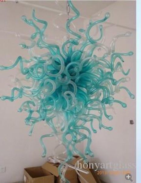 

ac led bulbs 110v/240v home lighting decoration artistic gothic hand blown glass chandelier