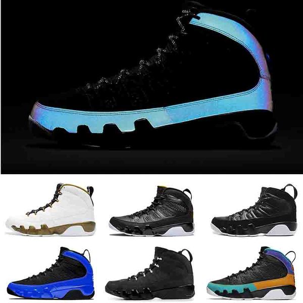 

basketball shoes luxury brand 9s 9 mens unc trainers racer blue dream it do it white ruby the spirit bred citrus, White;red