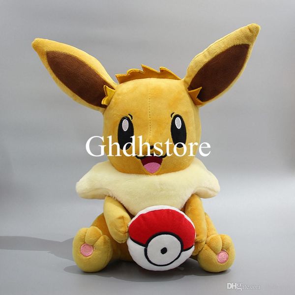 

new 11" 28cm eevee plush doll anime collectible stuffed dolls gifts soft toys