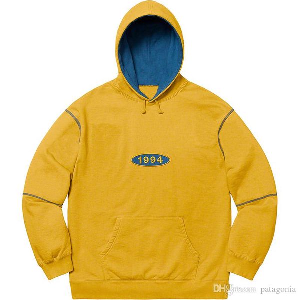 

box logo hoodie fashion mens designer hoodie sweatshirt men women mens designer hoodies size s-xl, Black