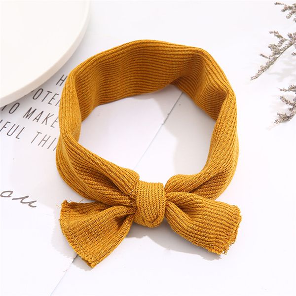 

newborn infant cute turban baby headband cotton elastic baby bowknot hair bands kids headbands for girls hair accessories, Slivery;white