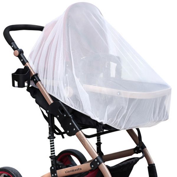 

infants baby stroller pushchair mosquito insect net safe mesh buggys crib netting cart mosquito net pushchair full cover netting