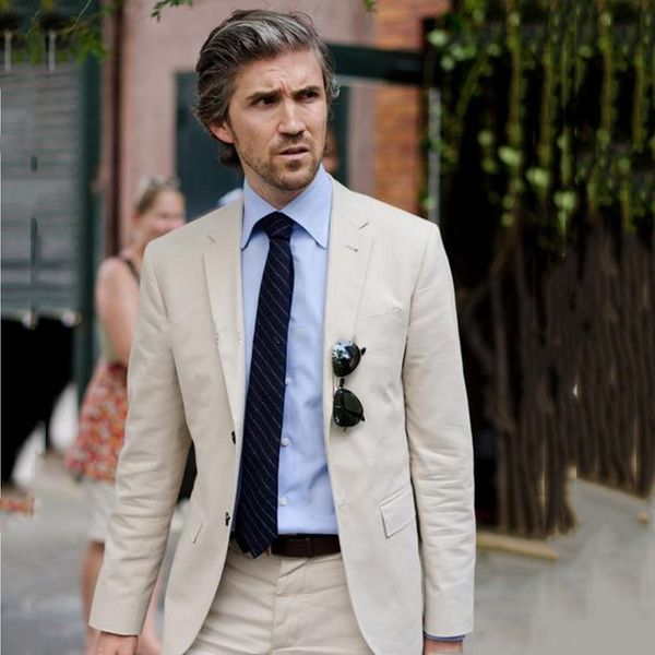 

пользовательские slim fit мужские костюмы 2020 свадебные смокинги жених одежда 2 шт. (жакет+брюки) повседневные деловые выпускные наборы кос, White;black