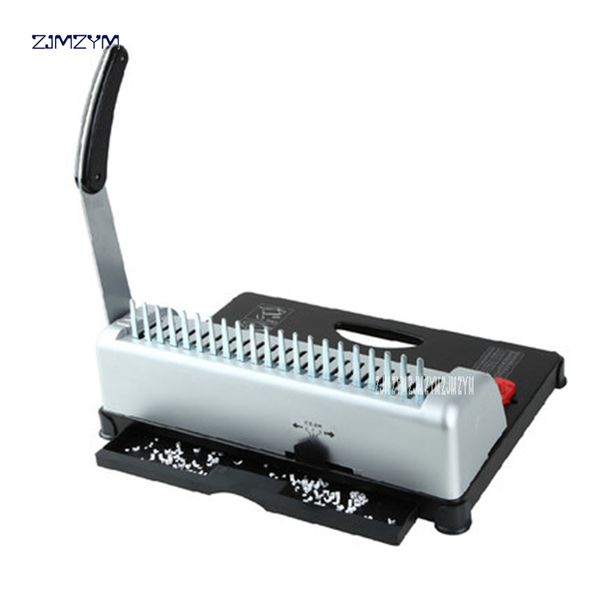 

b2988 а4 вязальная машина штамповщика биндер 21 отверстия вязальная машина пробивки 12 листов 450 листов переплет office для дома инструмент