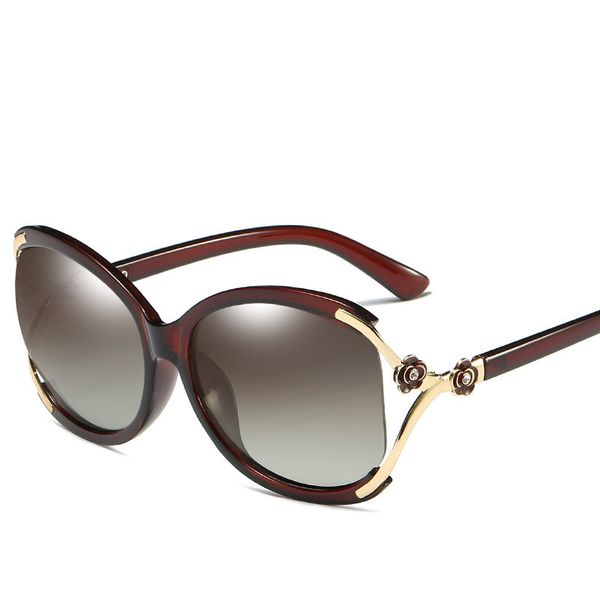 

women's polarized sunglasses fasion color lens ultralight glasses