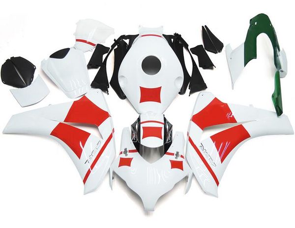

4gifts new abs motorcycle full fairings kit fit for honda cbr1000rr 2008 2009 2010 2011 08 09 10 11 cbr1000 1000rr fairing set red white