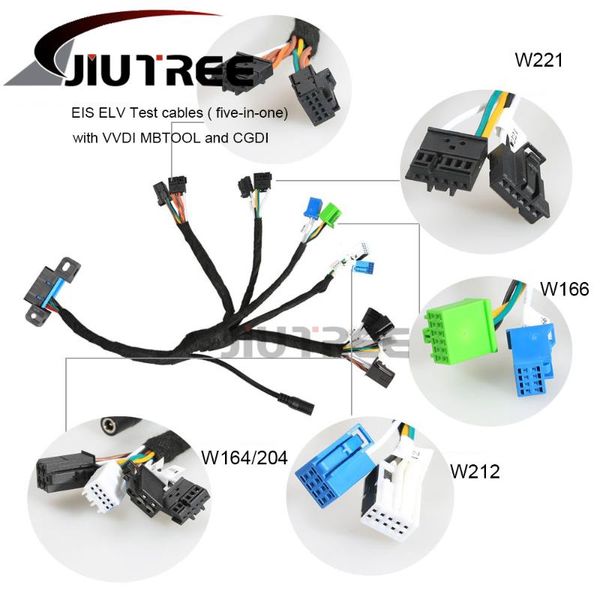 

eis elv test cables for works together with vvdi mb bga tool and cgdi prog mb (5-in-1