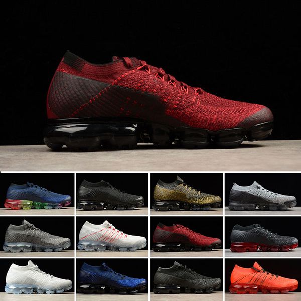 

2018 Summer New Style Fly 2.0 Running Shoes For Men And Women Size 36-45 Black White Red Blue Pink Gray 11 Colors