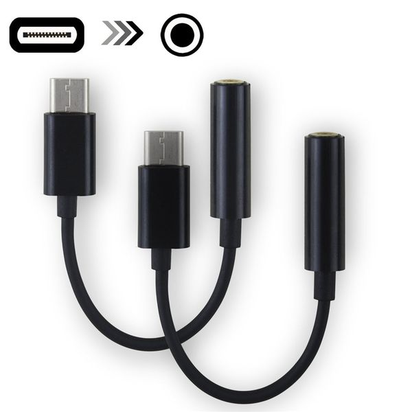 

type c to 3.5mm audio headphone stereo adapter connector usb 3.1/ microphone female adapter for moto z droid xps13 head