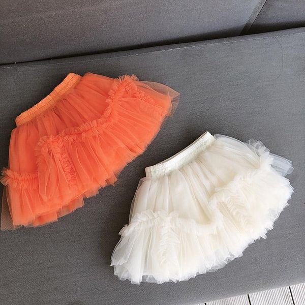 

2020 selling style baby girls muslin skirt summer kids girls skirts 1-7 years