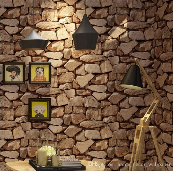 

modern stacked brick 3d stone wallpaper roll grey brick wallpaper wall background wallpaper for living room pvc vinyl wall paper