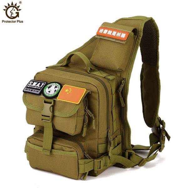 

tactical shoulder backpack waterproof molle sling bags for men camping hiking hunting sport army backpacks