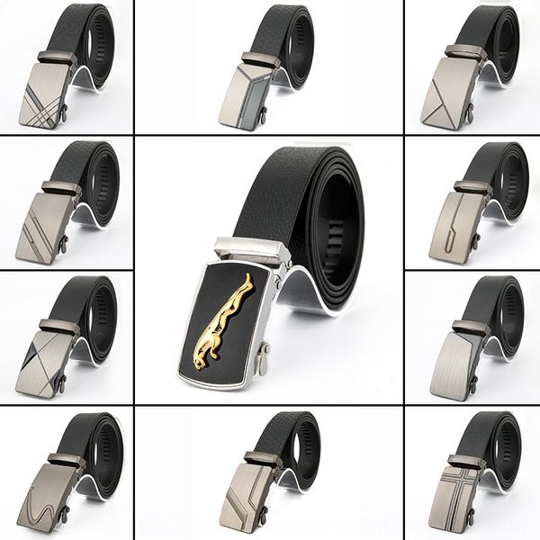 

aywyo men's business leisure leopard automatic buckle aviation gift trousers men's business leisure leopard automatic buckle aviat, Black;brown