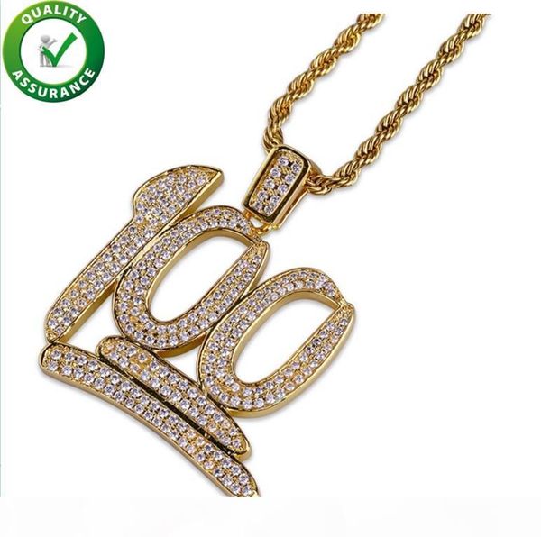 

mens designer necklace hip hop bling chains jewelry men gold iced out pendant luxury diamond fashion charms hiphop rapper dj accessories, Silver