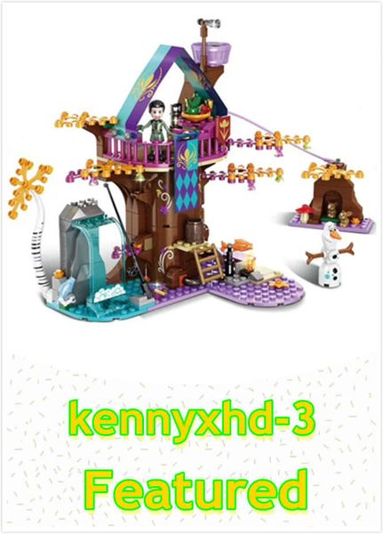 

magic tree house ice and snow world girl assembled toys chenghai small particle building blocks