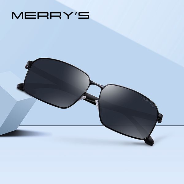 

merrys design men classic sunglasses outdoor sports polarized sun glasses for driving fishing tr90 legs uv400 protection s8060, White;black