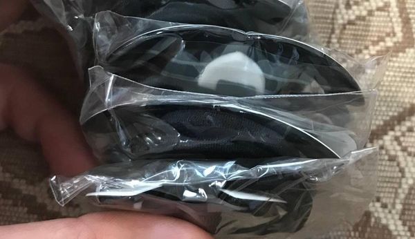 

4 ШТ. Классический Белый и Черный Логотип шаблон Аксессуары для Ladies collection Hair Tie Items