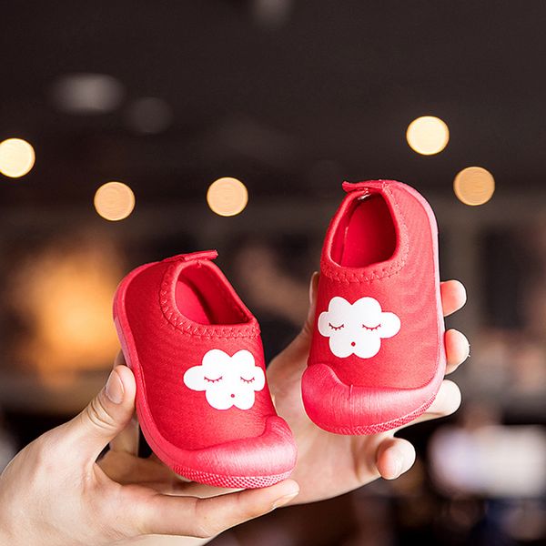 

spring infant toddler shoes girls boys casual cotton shoes soft sole comfortable non-slip kid baby first walkers