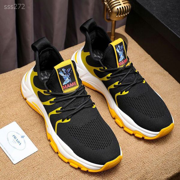 

2020 new black sneakers men runnning shoes sneakers women sports trainers racer fashionable sports shoes size us 6-10