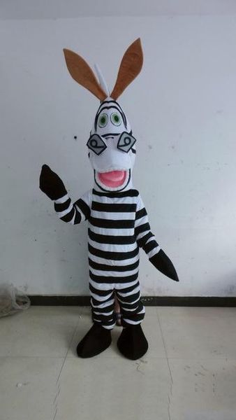 2019 Vendita calda COSTUMI MASCOTTE POLE STAR costumi mascotte cavallo bianco e nero travestimento zebra