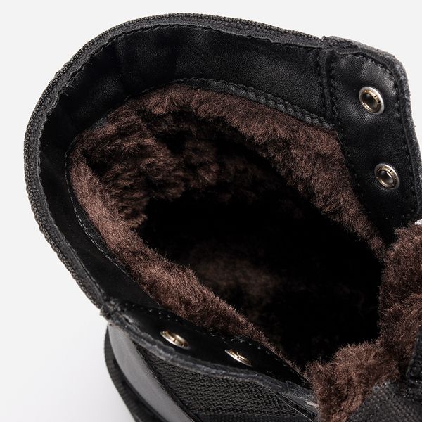 

cow leather winter ankle boots size 37~48 hecrafted brand 2019 warm winter shoes #fjh588jm, Black
