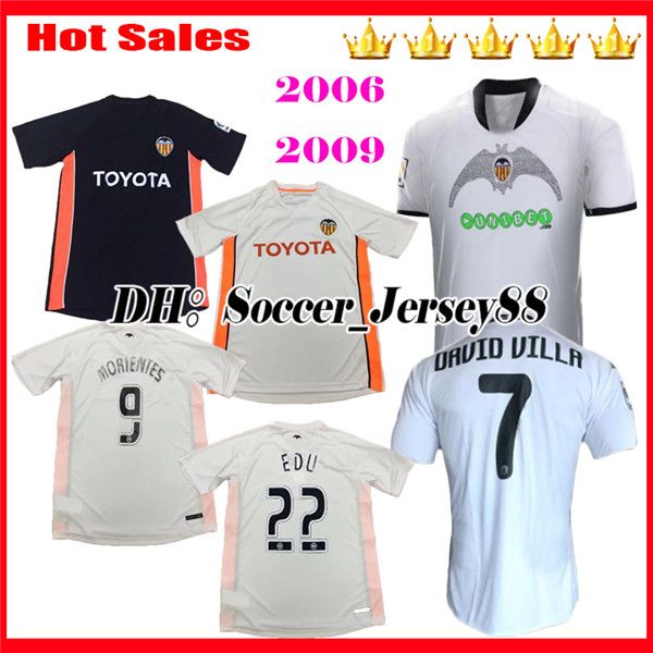 

90th retro 1919 2009 2006 valencia retro cf soccer jersey gaya home away parejo football shirt gameiro rodrigo jerseys c.soler s.mina, Black;yellow