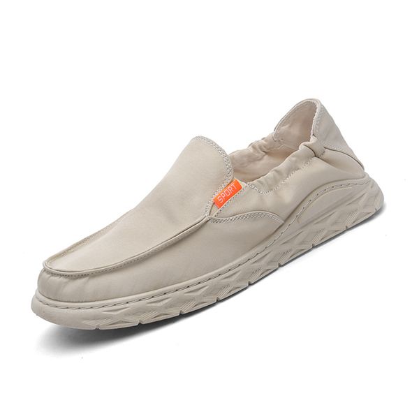 

luxury loafers slip spring casual shoes for fashion men casual fashion shoes para summer shoe leisure sneakers solid 2020 on de, Black