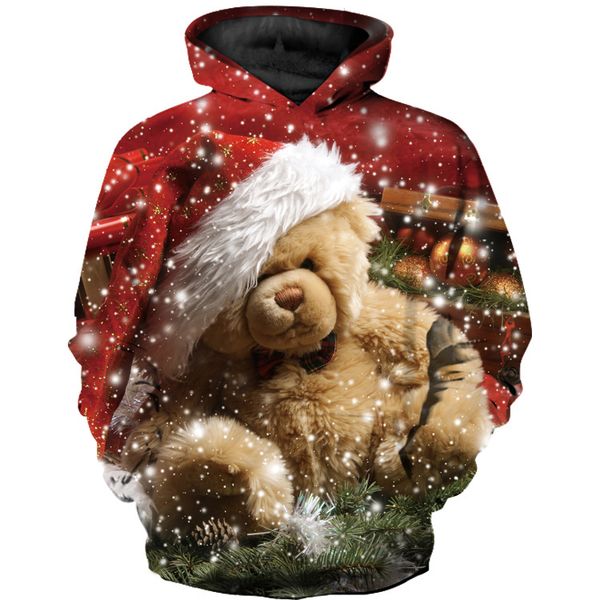 

new 3d digital printing children's hooded sweater children's clothing sweater bottoming shirt baseball uniform cool and comfortabl, Black