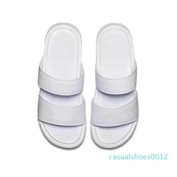 

2019 men women designer slippers benassi black white red striped sandals causal non-slip summer slippers flip flops slipper size 36-45 c12