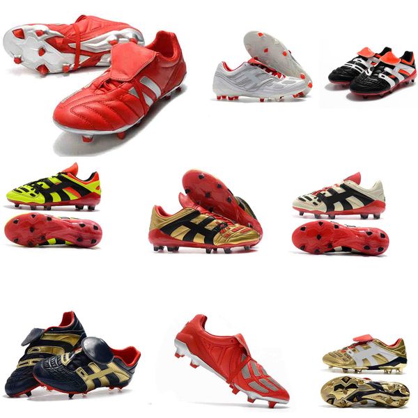 

6th ens original predator mania 19.1 fg high cut waterproof original soccer shoes 19+ football boots soccer cleats high quality