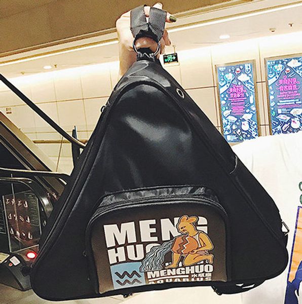 

aquarius backpack verseau aqua day pack constellation school bag 3d shape packsack triangle rucksack sport schoolbag outdoor daypack