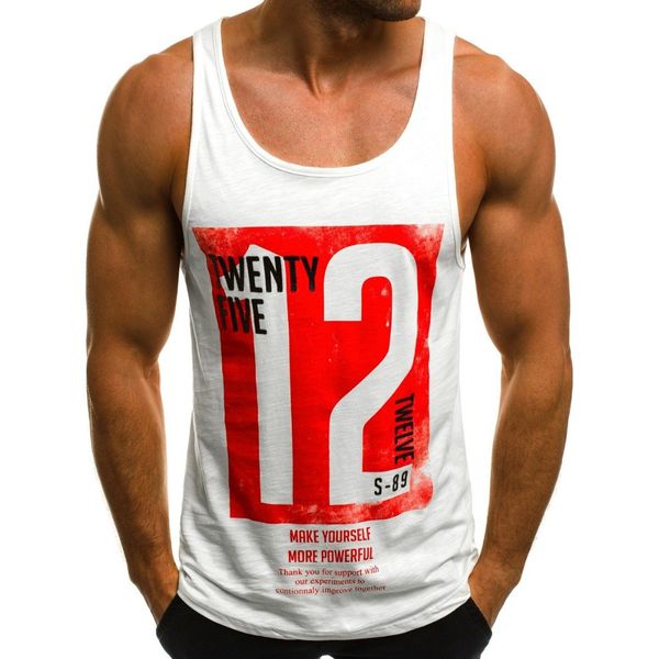 

casual fitness tank jogger gyms tank men sleeveless tank for boys bodybuilding clothing undershirt fitness vest, White;black