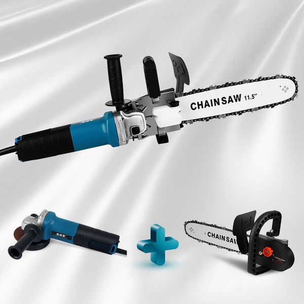 

11.5 inch m10 chainsaw bracket kit electric saw parts changed 100 angle grinder into chain saw
