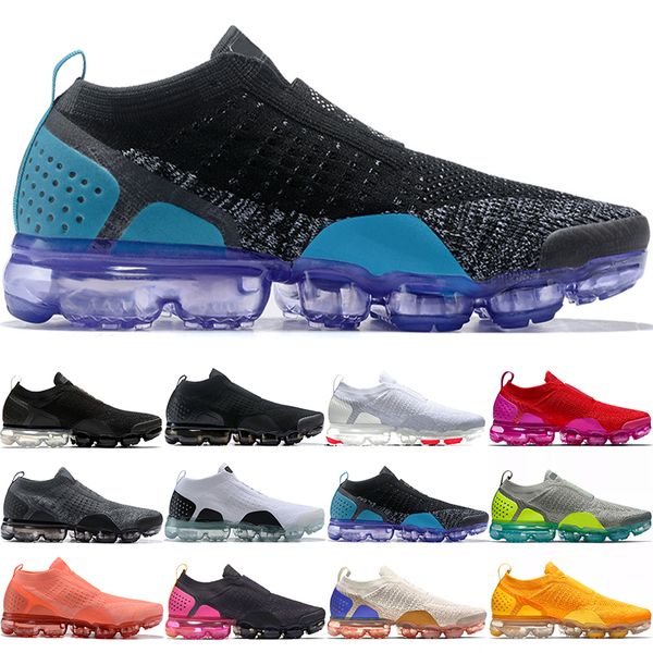 

MOC 2.0 Men Women Running Shoes Triple Black White Core Oreo Volt Wheat Hot Punch Designer Trainer Sport Sneaker Size 5.5-11