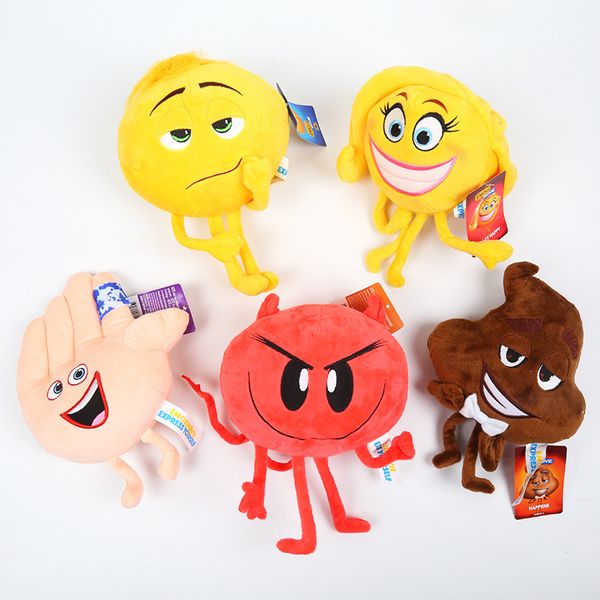 

прекрасный мультфильм emoji фильм emoji приключения плюшевые игрушки смайлик пакет big movie doll