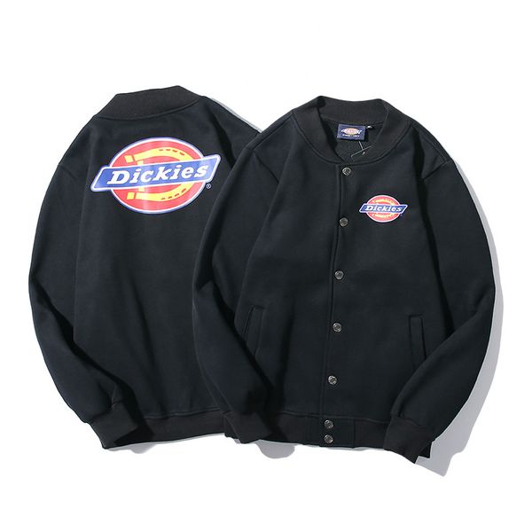 

модные мужские куртки осень-зима дизайнер свитер с буквой печати с длинным рукавом толстые молодежные пальто одежда m-2xl, Black;brown